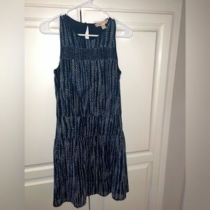 Michael Kors Navy & Blue Dress
